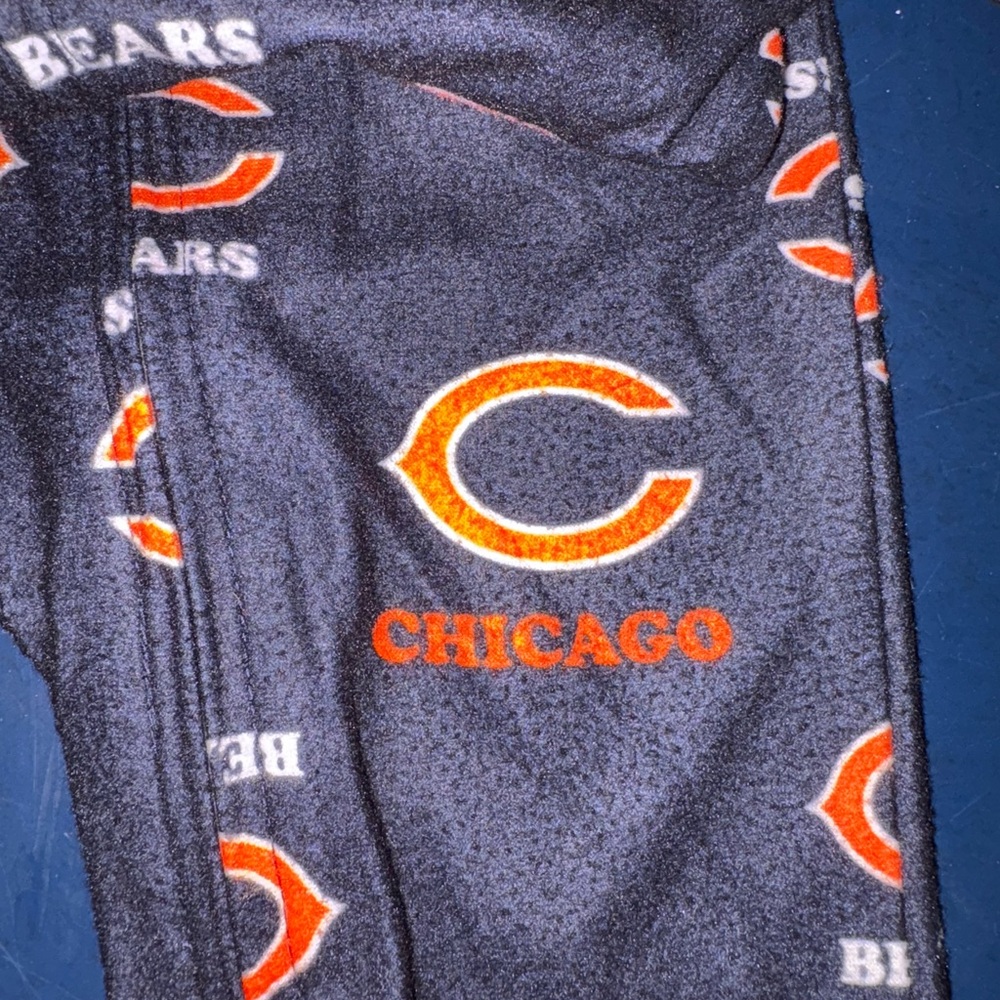 NFL Kids One Piece - Chicago Beats Navy and Orange 3-6 months - Picture 3 of 5
